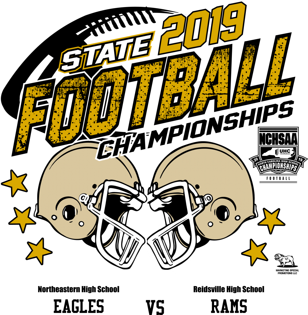 NCHSAA 2A 2019 State Football Championships SS Marketing Special